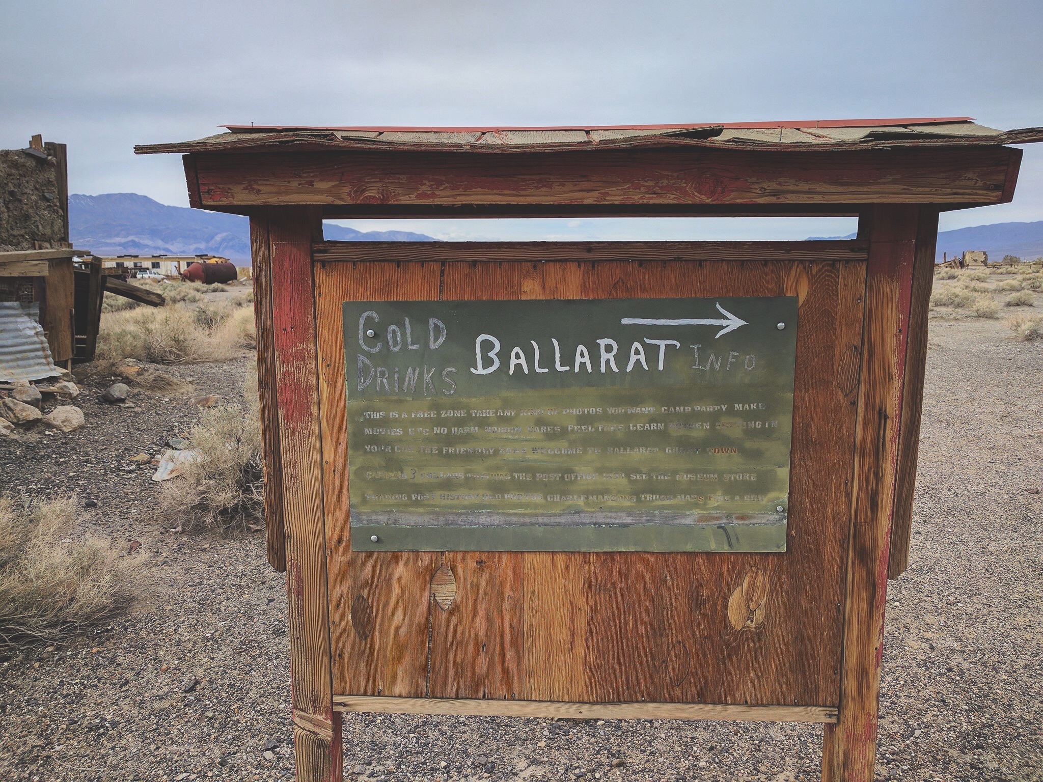 Ballarat sign